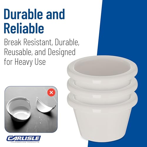 Carlisle FoodService Products Bone / 1.5 oz / 48 Ramekins
