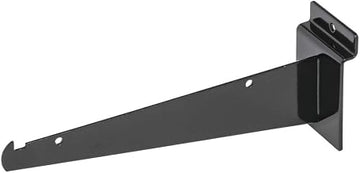 8" Black Slatwall Shelf Bracket