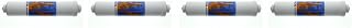 Omnipure K2533JJ Inline Water Filter with Quick-Connect (4-(Pack))