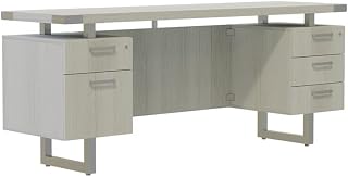 Safco Mirella Free Standing Credenza BBB-BF in White Ash