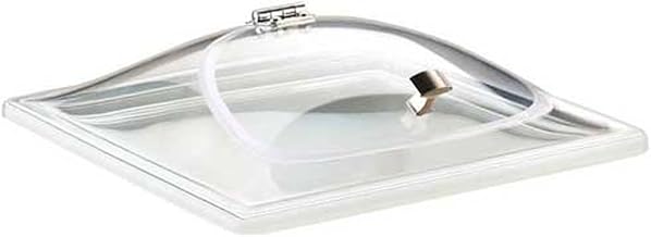 Cal Mil Cold Concept Hinged Dome Lid by CAL-MIL – 3.5" Height, 12" Width, 12" Length, Acrylic, Transparent, Model 3402