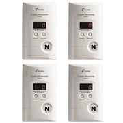 Kidde 4 Pack / White / Detector Carbon Monoxide Detectors