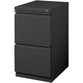 20" Deep 2 Drawer Mobile File Cabinet File in Charcoal by Hirsh Industries – One Size, Alloy Steel, Classic Charcoal, Model 19328