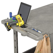 Global Industrial Gray / 45"L x 25.5"W x 32.5"H / Industrial Utility Carts
