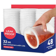Stock Your Home 32 oz/48 Count / multi-colored / 32.0 ounces Container Sets