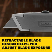 STANLEY Black, Yellow / One Size / Minimalist Utility Knives