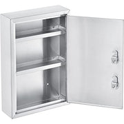 Global Industrial Stainless Steel / 2.63"L x 8"W x 12.13"H / Industrial Key Cabinets