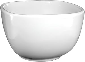 International Tableware Square Bowl (24 Pack), 23 oz, Bright White