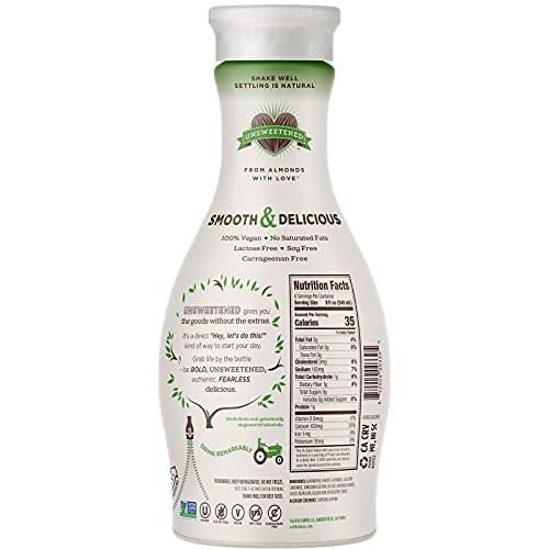 Califia Farms Unsweetened / 24 Fl Oz (Pack of 2) / 1 Coconut Water