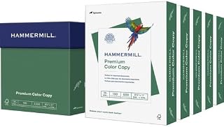 Hammermill Color Copy Paper,28 lb.,8-1/2"x11",100 GE/114 ISO,2500/CT,WE