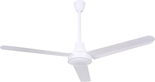 Canarm Industrial DC Fan, CP48D11N, 48inch Fan, WH Color, Downrod Mount, HIGH PERFORMANCE