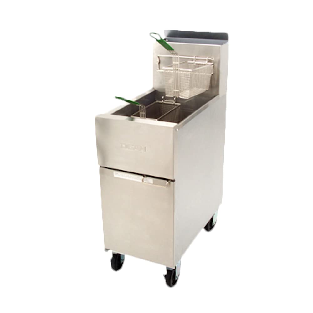 Frymaster Dean Liquid Propane Super Runner Deep Fryer by Dean Industries – stainless steel, Model SR142G