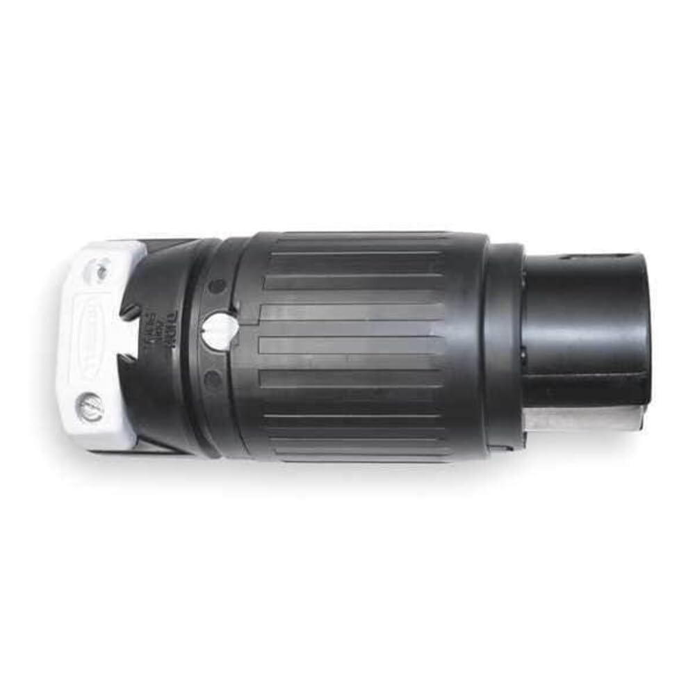 Locking Connector by Hubbell – Hubbell, Nylon, Black, White, Model CS8164C