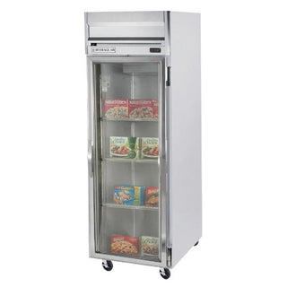 Beverage-Air 30" Horizon Series One Section Glass Door Reach-In Freezer 27 cu.ft. Capacity Stainless Steel Exterior and Interior with Bottom Mounted by Beverage Air – Model