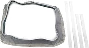 TTS Products 28" Dust Skirt – Square Scrub SS 142805 – OEM Replacement for EBG-28 Series Floor Machines