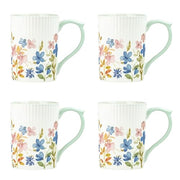 10 Strawberry Street Painted Garden / Large / Classic Glassware & Drinkware