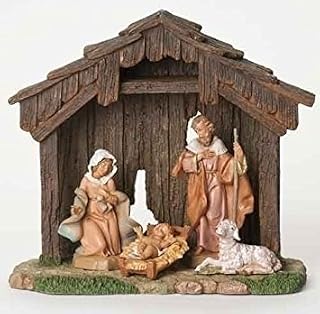 Fontanini 4-Piece 5-Inch Figure Nativity Set
