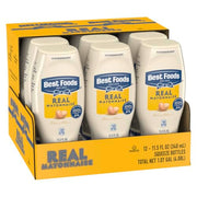 Best Foods 11.5 Fl Oz (Pack of 12) / Mayonnaise / 1 Mayonnaise
