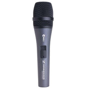 E845S Super-Cardioid Handheld Dynamic Microphone with Switch plus XLR-XLR Cable and Pop filter by Sennheiser – Metal, Black, Model 004516