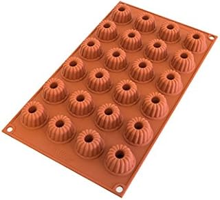 Silikomart Classic Silicon Mould Bundt Pans, Terracotta