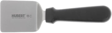HUBERT Hamburger Turner Stainless Steel with Black Polypropylene Handle - 4 1/4"L Blade