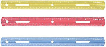 Acme United ACM10526-36 12 in. Westcott Plastic Ruler - 36 Each