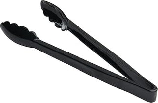 Hubert Scalloped Plastic Serving Tongs - 12"L