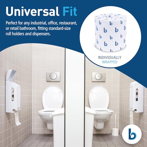 Boardwalk 400 sheet 4" x 3" (Pack of 96) / White / Toilet Paper Toilet Paper