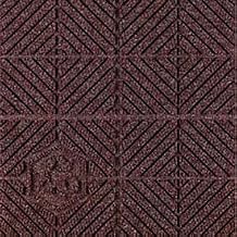 Waterhog Eco Premier Carpet Tile 22177414000 Maroon, 18" L X 18" W X 1/4" H, Diagonal, 12-PK