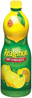 Mott's ReaLemon Lemon Juice, 48-Ounce Bottles (Pack of 8)