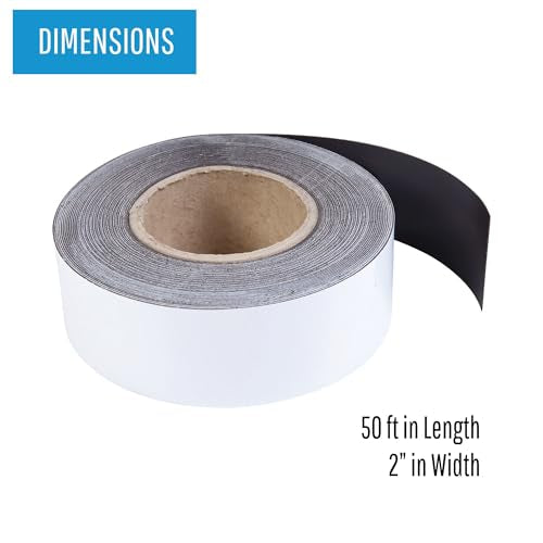 MasterVision 2" x 50' / Nill / 1 Magnetic Tape