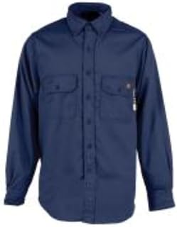 Radians 4.5 oz Nomex FR Shirt - Navy - Size S