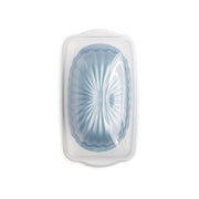 Formed Fluted Loaf with Keeper Set by Nordic Ware – 6-Cup, 6.0 cups, Aluminum, Twilight Blue Pan, Model 50056