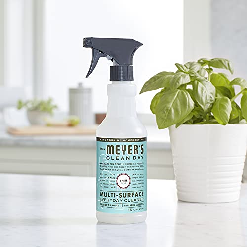 Mrs. MEYER'S Basil / 16 Fl Oz (Pack of 2) / Standard Packaging All-Purpose Cleaners