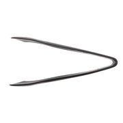 Tongs, 9", Heat Safe up to 400°F, Safe to use with Coated cast Aluminum Items, Dishwasher Safe, Stainless Steel & Silicone, Black by Tablecraft – Aluminum, Black, Model 39101