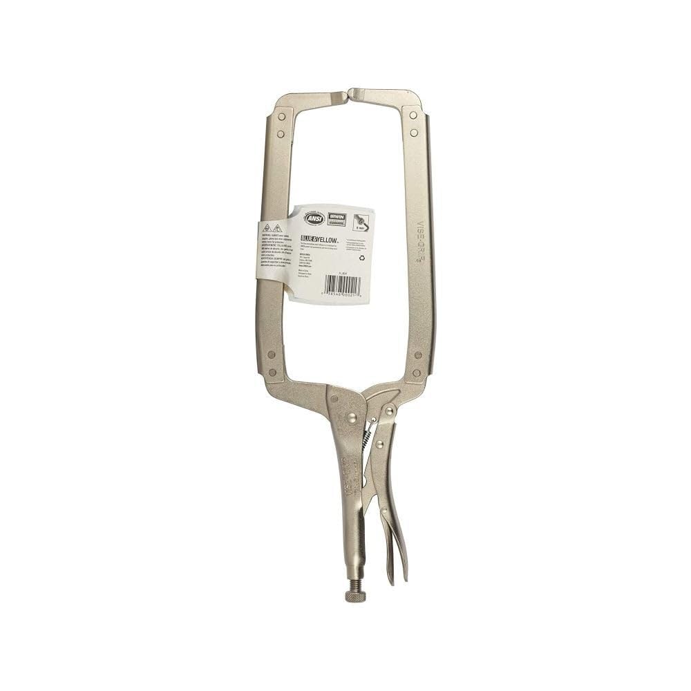 Vise Grip 18 Inch Locking C Clamp by IRWIN – One Size, Special Alloy Steel, Silver