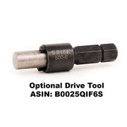 E-Z LOK 7/16"-20 IT, 5/8"-11 ET, 0.656" L / Pack of 5 / Red Thread Locking Inserts