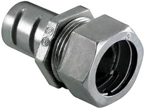 Bridgeport 581-DC Conduit Combination Coupling, 1/2 in, for Use with EMT/FMC Conduit, Die Cast Zinc
