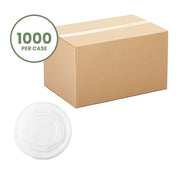 Vegware 6-10oz / White / Flat Lids Container Lids
