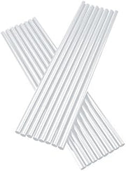 Straw, GIANT or Smoothie, PACK of 100, Clear 10 inch Unwrapped, D & W Fine Pack