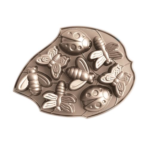 Nordic Ware Toffee / 5 Cup Capacity / Backyard Bugs Pan Specialty & Novelty Cake Pans