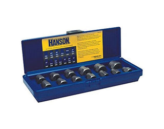 Bolt Extractor Set by Irwin – 13-Piece, 1/4-inch to 3/4-inch, Alloy Steel, Gray, Model 54113