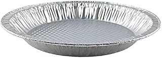 Handi-Foil 10" (Actual Top-Out 9-5/8 Inches - Top-In 8-3/4 Inches) Aluminum Foil Pie Pan - Disposable Baking Tin Plates (Pack of 100)