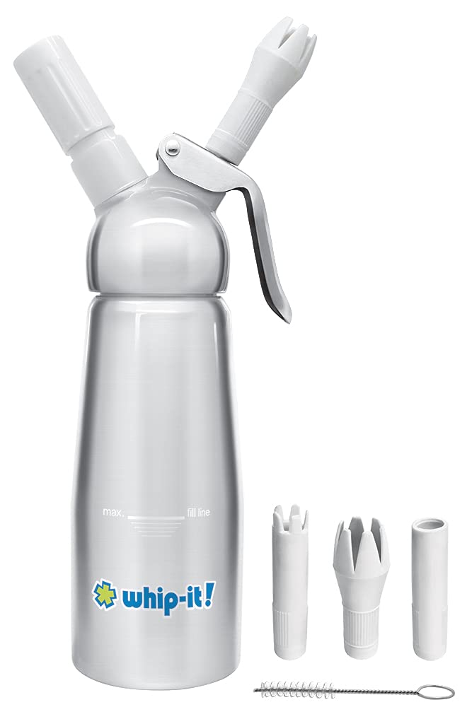 1/3L Element by Whip-It! – 1/3 L, Aluminum, Silver, Model DC-Elem-Q01