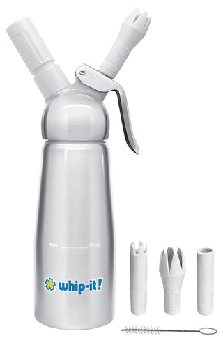 1/3L Element by Whip-It! – 1/3 L, Aluminum, Silver, Model DC-Elem-Q01