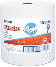 Kimberly-Clark WYPALL X60 Wipers, 12.5 X 13.4, White