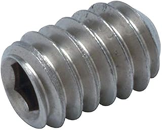 Zurn 63234001 Aquaspec Knurled Cup Point Setscrew for Single Control Handle, 1/4" Length