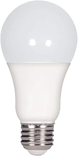 Satco S28786 15.5-Watt A19 LED Light Bulb, 3000K Warm White, 1600 Lumens, E26 Medium Base