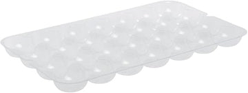 Marco Produce Organizer for Lemons or Limes 28 Cavity Rectangular Clear PVC - 20"L x 11 1/2"W x 1 3/4"H
