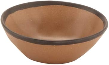 GET B-180-TP Pottery Market Salad/Soup Bowls, 16 Oz, Speckled Taupe, Case of 1 Dozen